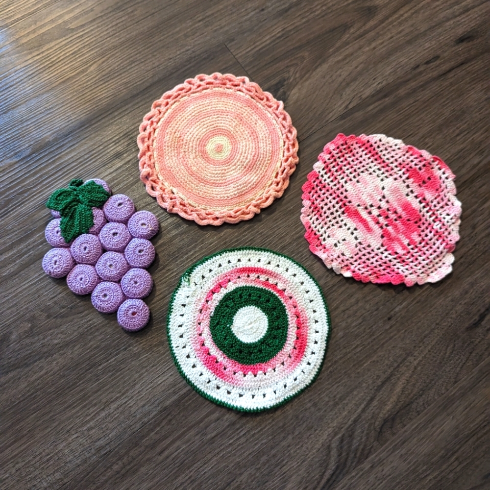 Vintage pot holders